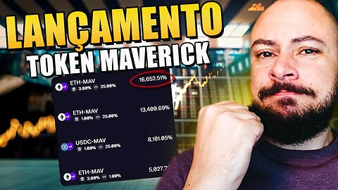 MAVERICK DEFI *Lançamento do Token e APR 19000%* Pool de Liquidez Concentrada