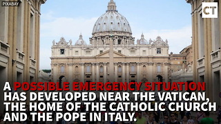 Reports Of Explosion At Vatican, Black Smoke Covering City
