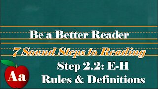Step 2.2.5: E-H Rules & Definitions