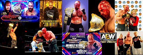 AEW Fight Forever : Jon Moxley New Champion!!!! 🏆☠⏳🇯🇵🎌🇯🇵🤼‍♂️🤼‍♀️ (PS5🎮)