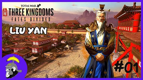 Educando Meu Herdeiro | Liu Yan - Total War Three Kingdoms Gameplay PT-BR #01