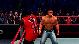 WWE SmackDown vs. Raw 2011 Gameplay John Cena vs Mark Henry