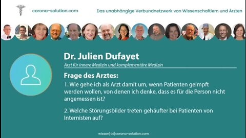 Interview Corona-Solution mit Dr. Julien Dufayet