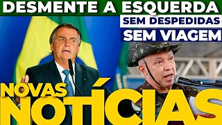 🔴URGENTE: Bolsonaro desmente viagem aos Estados Unidos +AS ÚLTIMAS NOTÍCIAS🔴