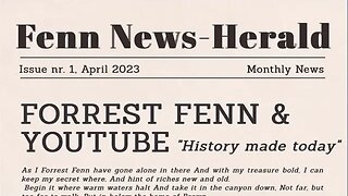 Breaking News 📰 1st Issue Of Fenn News - Herald Released Each And Every Month With Interviews 😎