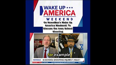 Dr. John Lott appeared on NewsMax’s Wake Up America Weekend