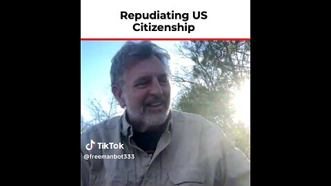 David Straight talks about what it means to repudiate your US citizenship and why you should do it.