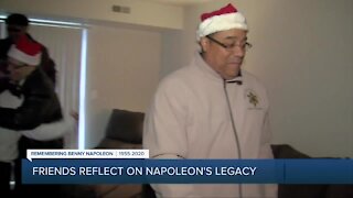 Friends reflect on Napoleon's legacy
