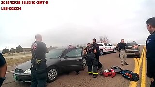 Body camera footage shows response to Aurora officer found passed out drunk