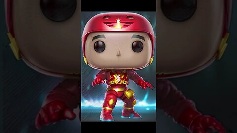 Funko Barry Allen in Homemade Suit in The Flash movie 2023-AI Art #shorts#shortvideos#Funko#TheFlash