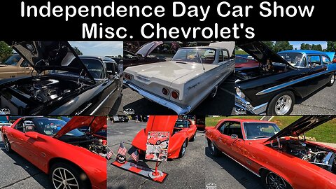 07/01/23 Independence Day Car Show in Dawsonville GA - Misc. Chevrolet's #chevrolet #chevy