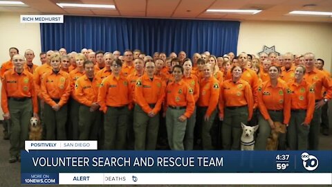Volunteer search and rescue team