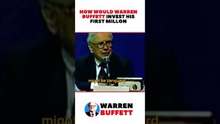 How Would Warren Buffett Invest His FIRST MILLON | Motivational Speech #shorts