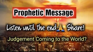 Powerful Prophetic Messages🔺️ Is Judgement coming? #share #inspired #holyspirit #powerful