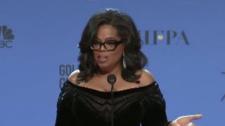 Oprah speaks out about running for president