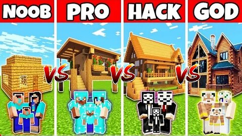 Noob VS Pro VS Hacker VS GOD || Minecraft GamePlay ||