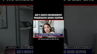 AOC's Biden Endorsement: Progressive Divide Deepens