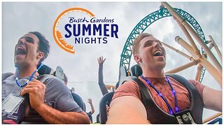 Full Tour & Review | Busch Gardens Tampa Summer Nights