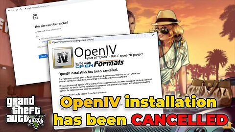 OpenIV Installation has been CANCELLED | GTA5 OpenIV installation Failed error FIX by Tech MatriX
