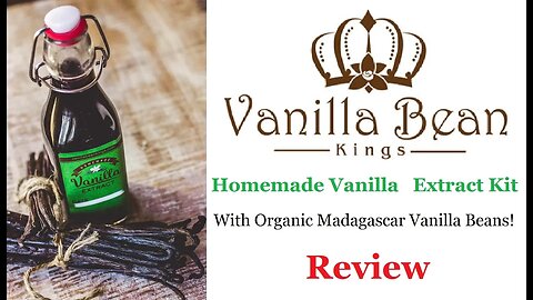 Homemade Vanilla Extract Kit | REVIEW | Perfect Gift For The Holidays!