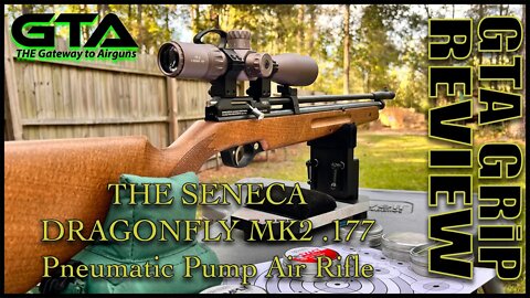 GTA GRiP REVIEW – The Seneca Dragonfly MK2 .177 Pneumatic Pump - Gateway to Airguns Airgun Review