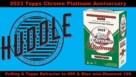 SWEET I pulled 2 Numbered Cards From a 2023 Topps Chrome Platinum Anniversary Blaster