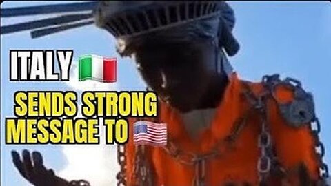 Italy Silently Sends Strong Message To America