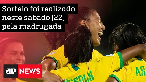 Brasil cai em grupo com França, Jamaica e seleção da repescagem na Copa do Mundo Feminina de 2023