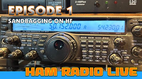 Ham Radio Live Episode 1 : Sandbagging on HF
