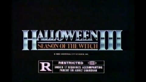 HALLOWEEN III - SEASON OF THE WITCH (1982) TV Spot 1 [#halloween3 #halloween3trailer]