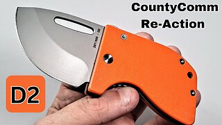 CountyComm D2 Re-Action Knife