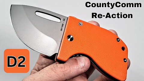 CountyComm D2 Re-Action Knife