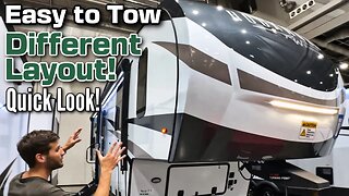 Quick Look - 2023 Rockwood 2442BS by Forest River | Short, Light Weight Rear Kitchen Fifth Wheel