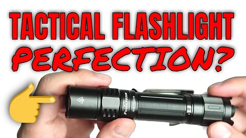 Fenix PD35R Review: My Favourite POCKETABLE Tactical Flashlight!