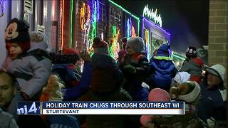 Canadian Pacific Holiday Train visits Wisconsin