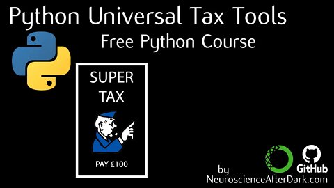 Introduction to the Free Python Course in How to Create Universal Tax Tools