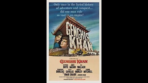 Genghis Khan 1965 FULL MOVIE with Omar Sharif