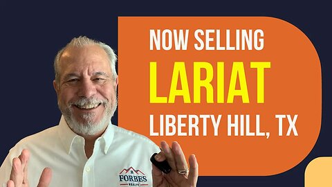 New Homes in Lariat in Liberty Hill, Texas