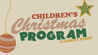 Children's Christmas Program