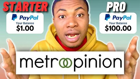 How to Make Money With MetroOpinion as A Beginner 2023 (Make Money Online For Free)