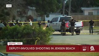 Deputy-involved shooting investigated in Jensen Beach