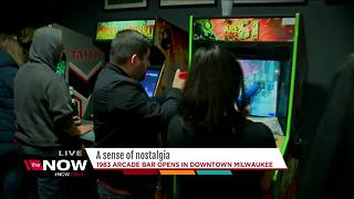 Arcade bar opens in downtown Milwaukee