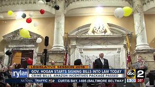 Lawmakers pass major bills for final hours