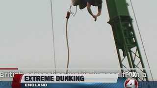 Bungee biscuit dunk sets world record