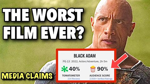 Black Adam The Worst Film Ever Made | Dwayne Johnson Ignores Critics