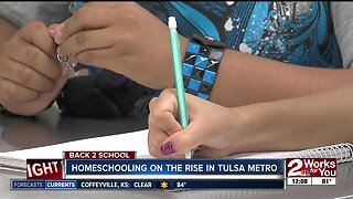 Homeschooling on the rise in the Tulsa metro