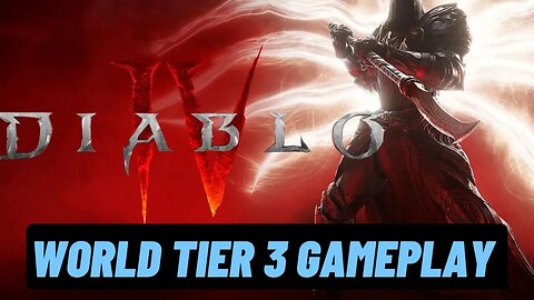 DIABLO 4: Getting carried through capstone dungeon to get WT4. #diablo4 #gameplay #streaming