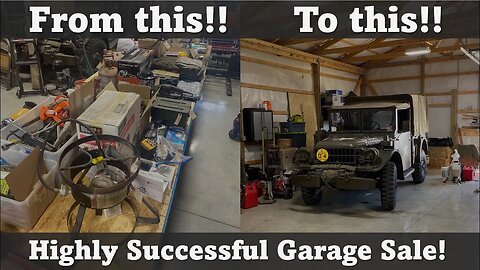 TNT #171: Hosting a Highly Successful Garage Sale - How to free up garage space!