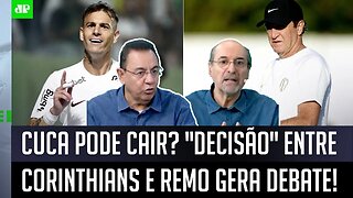 "EU FALO! Se o Corinthians CONSEGUIR PASSAR pelo Remo, vai ser..." PRESSÃO sobre Cuca PROVOCA DEBATE