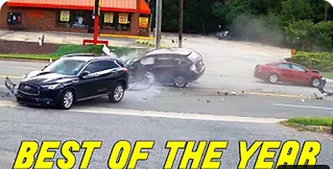 BEST OF Accidents, Hit And Run, Road Rage, Bad Drivers, Brake Check | BEST OF YEAR 2022 | USA CANADA